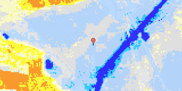 Ekstrem regn på Islandsgade 5