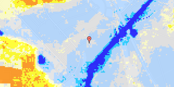 Ekstrem regn på Islandsgade 10