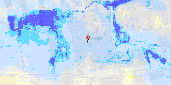 Ekstrem regn på Kærtoften 26