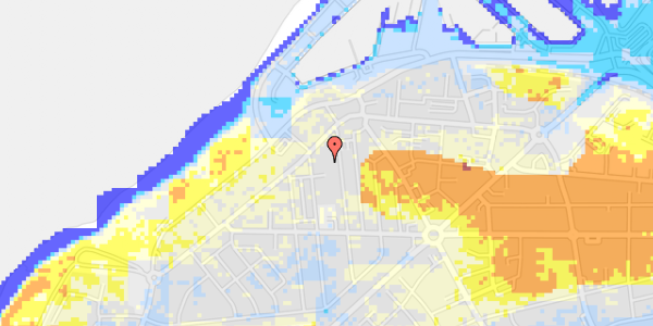 Ekstrem regn på Mikkelsgade 3