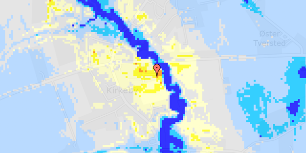 Ekstrem regn på Munkebakken 4