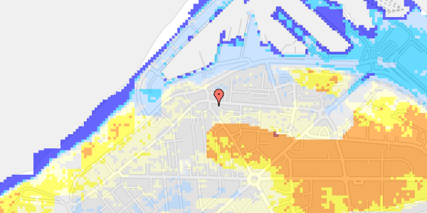 Ekstrem regn på Nørregade 1G