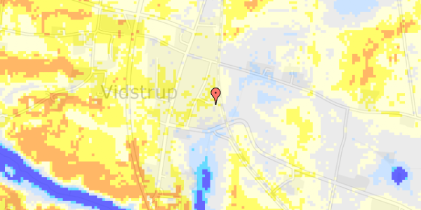 Ekstrem regn på Vidstrup Parallelvej 13