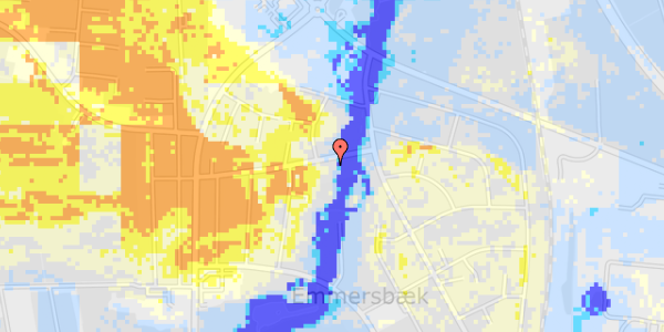 Ekstrem regn på Park Alle 5