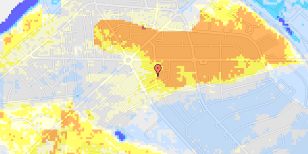 Ekstrem regn på Rolighedsvej 6