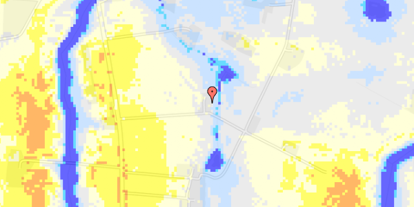 Ekstrem regn på Sdr Bindslevvej 39