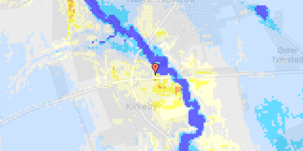 Ekstrem regn på Skagensvej 75