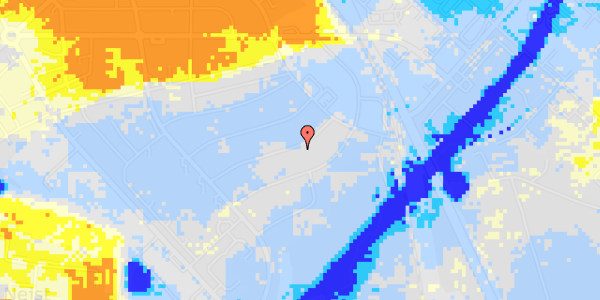 Ekstrem regn på Sverigesgade 24