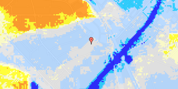 Ekstrem regn på Sverigesgade 32