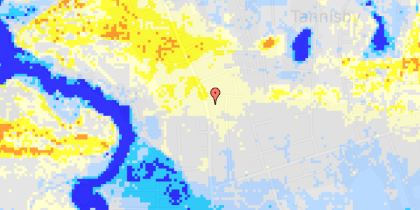 Ekstrem regn på Tannisbugtvej 76