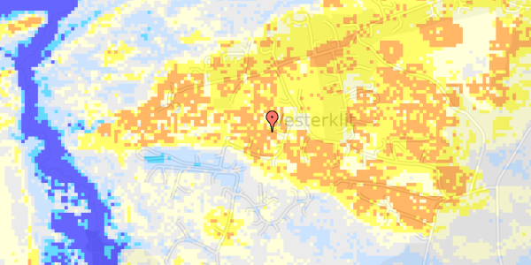 Ekstrem regn på Ålehulsvej 8