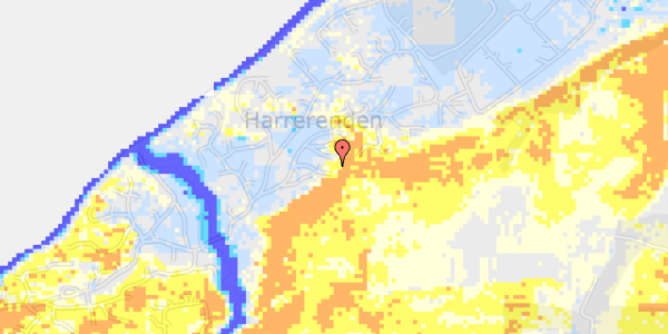 Ekstrem regn på Blåbærrenden 6