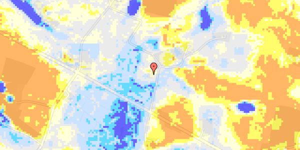 Ekstrem regn på Broensvej 25