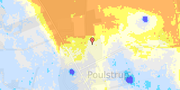 Ekstrem regn på Byager 13