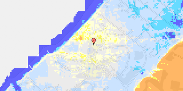 Ekstrem regn på Nordre Klitvej 526