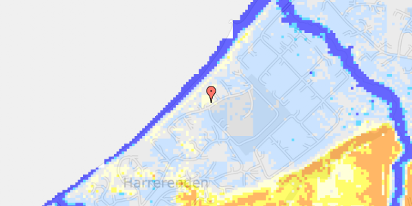 Ekstrem regn på Fjaltringvej 10