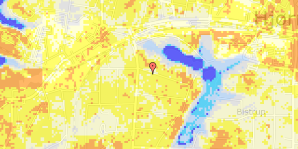 Ekstrem regn på Fredensvej 4