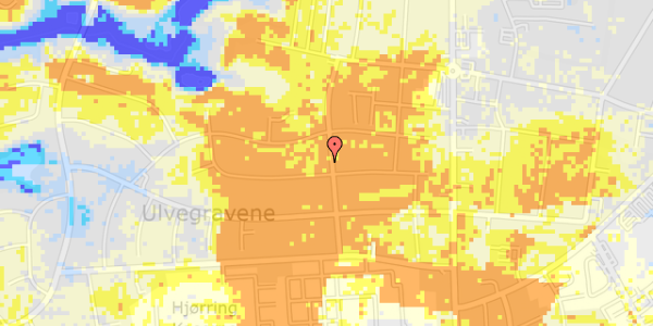 Ekstrem regn på Frejasvej 20