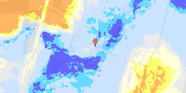 Ekstrem regn på Haurholmvej 101