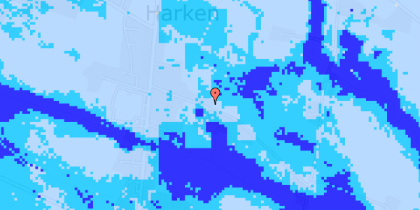 Ekstrem regn på Hedebovej 21