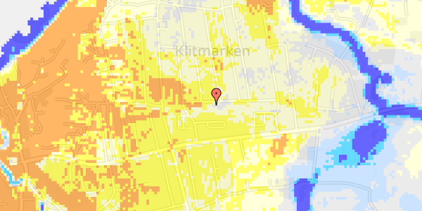 Ekstrem regn på Hedelyngvej 12