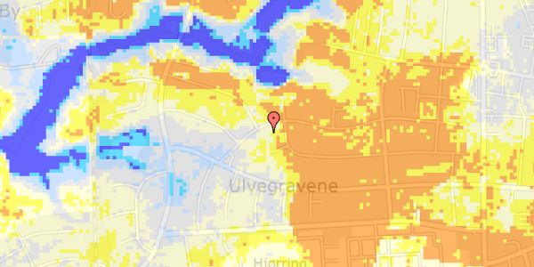 Ekstrem regn på Heimdalsvej 43