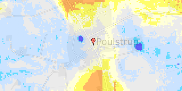 Ekstrem regn på Hovedgaden 65