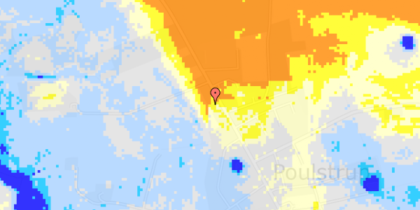 Ekstrem regn på Hovedgaden 87C