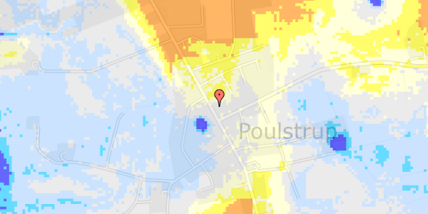 Ekstrem regn på Hovedgaden 96