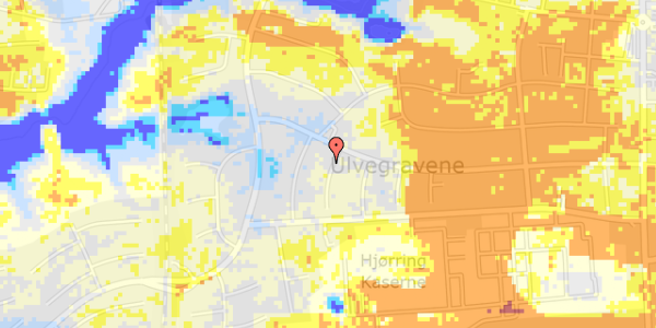 Ekstrem regn på Høhnersvej 4