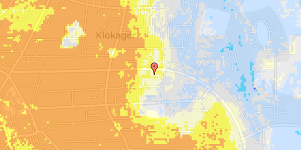 Ekstrem regn på Idræts Alle 20A, st. th