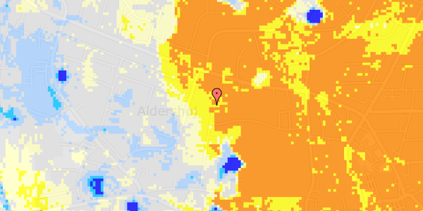 Ekstrem regn på Ifversensvej 33