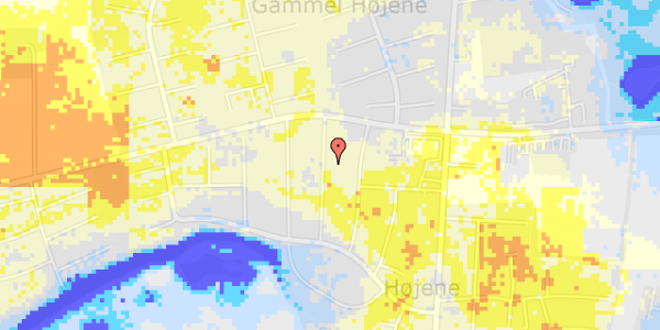 Ekstrem regn på Irisvej 18