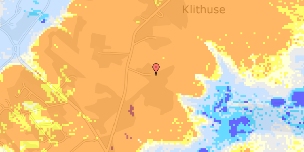 Ekstrem regn på Klithusevej 163