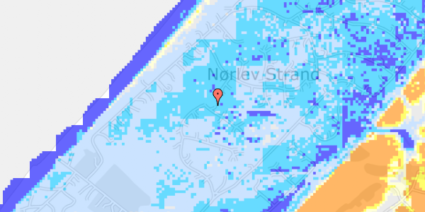 Ekstrem regn på Klitmarken 27