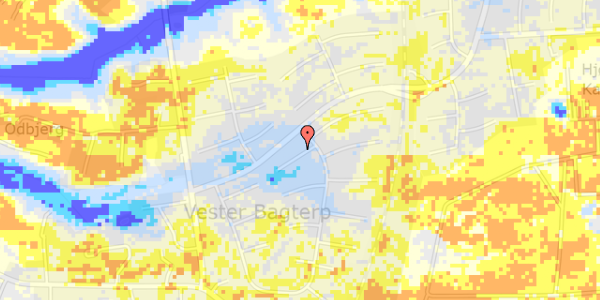 Ekstrem regn på Korsnæbvej 4