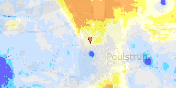 Ekstrem regn på Lindager 4