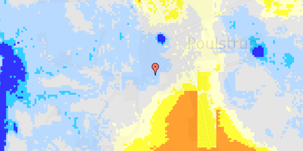 Ekstrem regn på Nedre Byvej 15