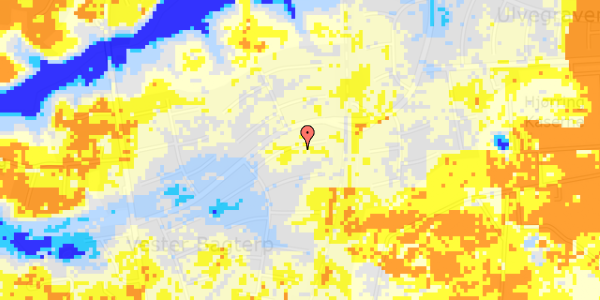 Ekstrem regn på Silkehalevej 12