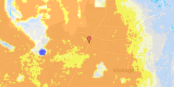 Ekstrem regn på Skagensvej 63