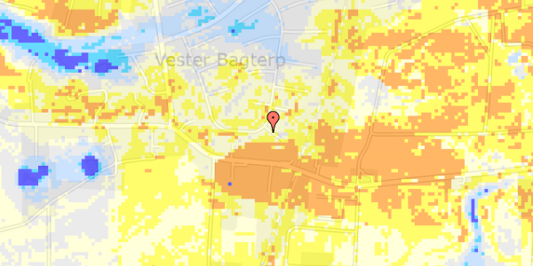 Ekstrem regn på Solsortevej 2