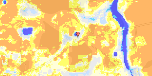 Ekstrem regn på Stendalvej 669