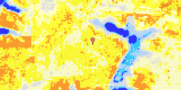 Ekstrem regn på Svanelundsvej 11