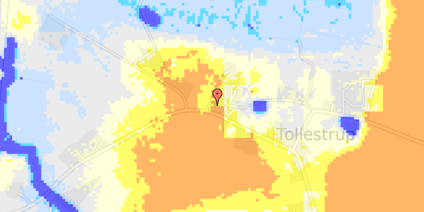 Ekstrem regn på Tollestrupvej 169