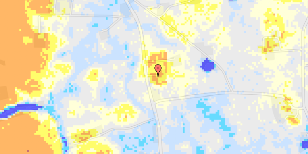 Ekstrem regn på Trangetvej 235