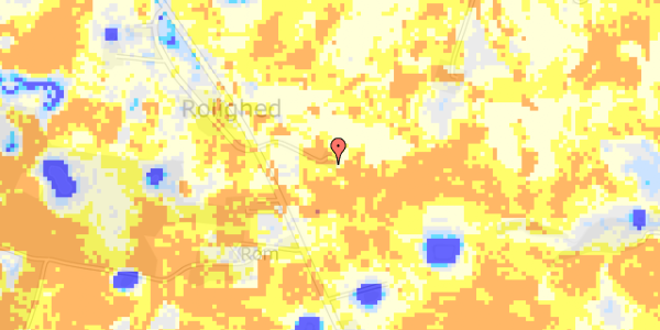 Ekstrem regn på Trangetvej 515