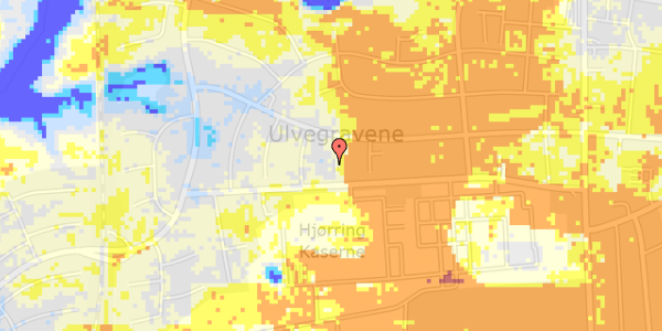 Ekstrem regn på Ullsvej 6