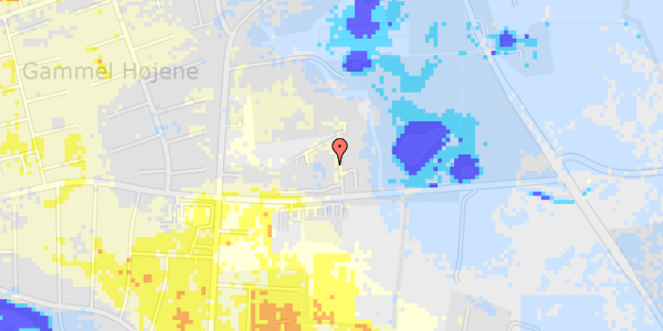 Ekstrem regn på Vellingshøjvej 355K