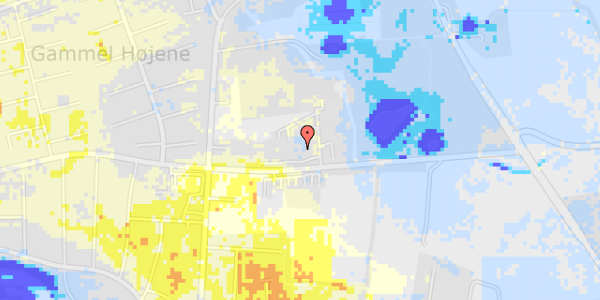 Ekstrem regn på Vellingshøjvej 357E