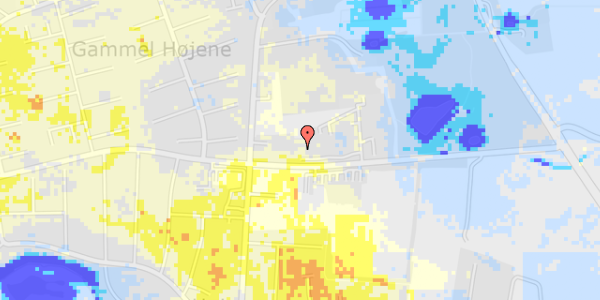 Ekstrem regn på Vellingshøjvej 363D